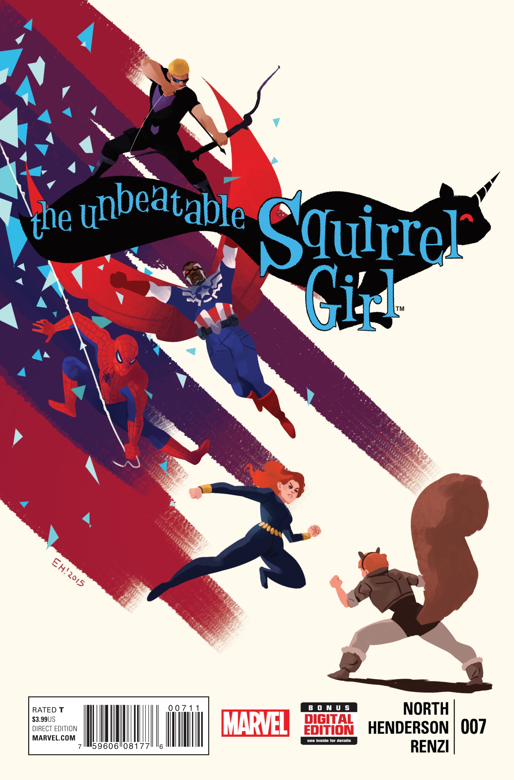The Unbeatable Squirrel Girl #7cvr