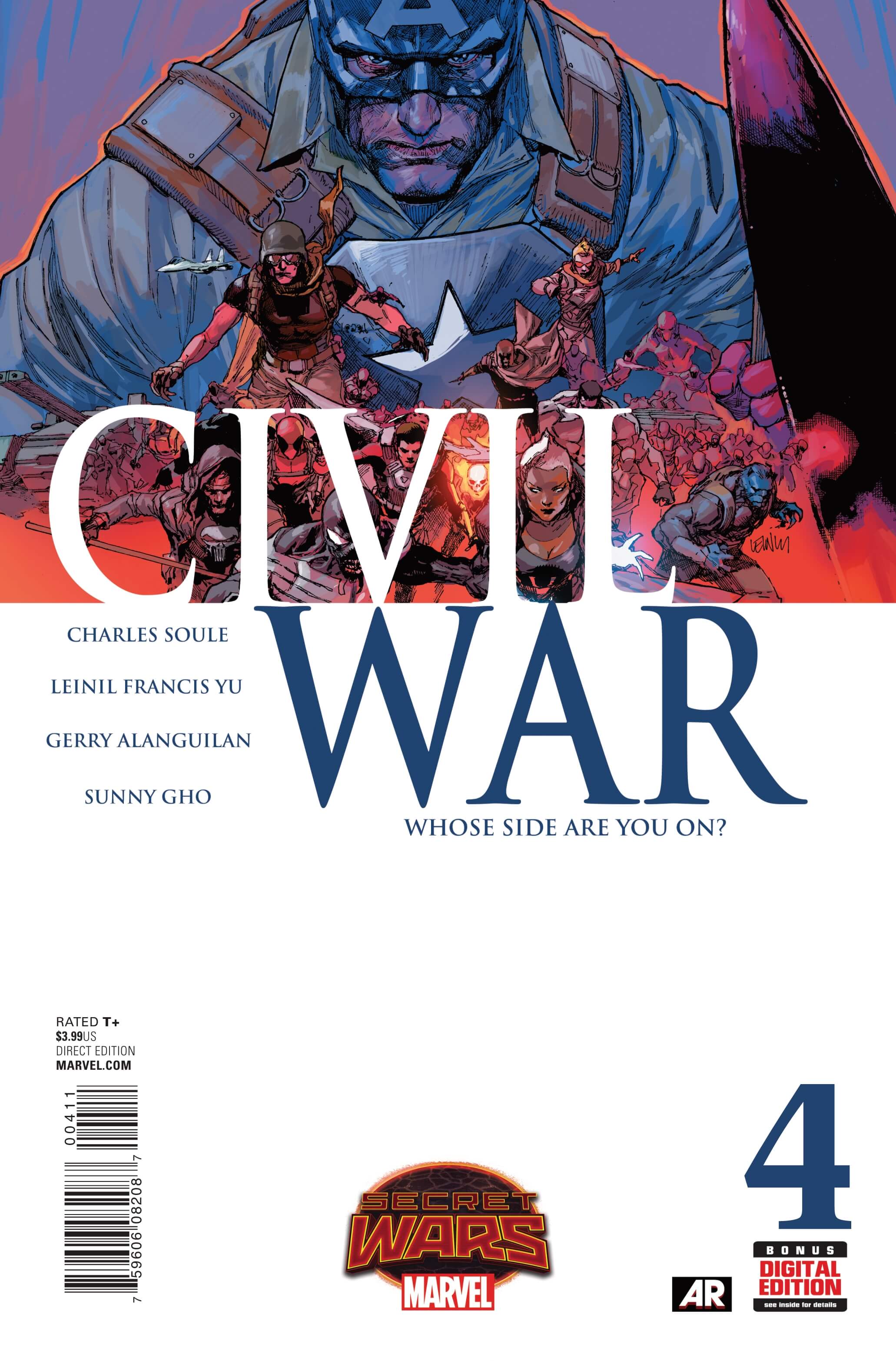 Civil War #4cvr