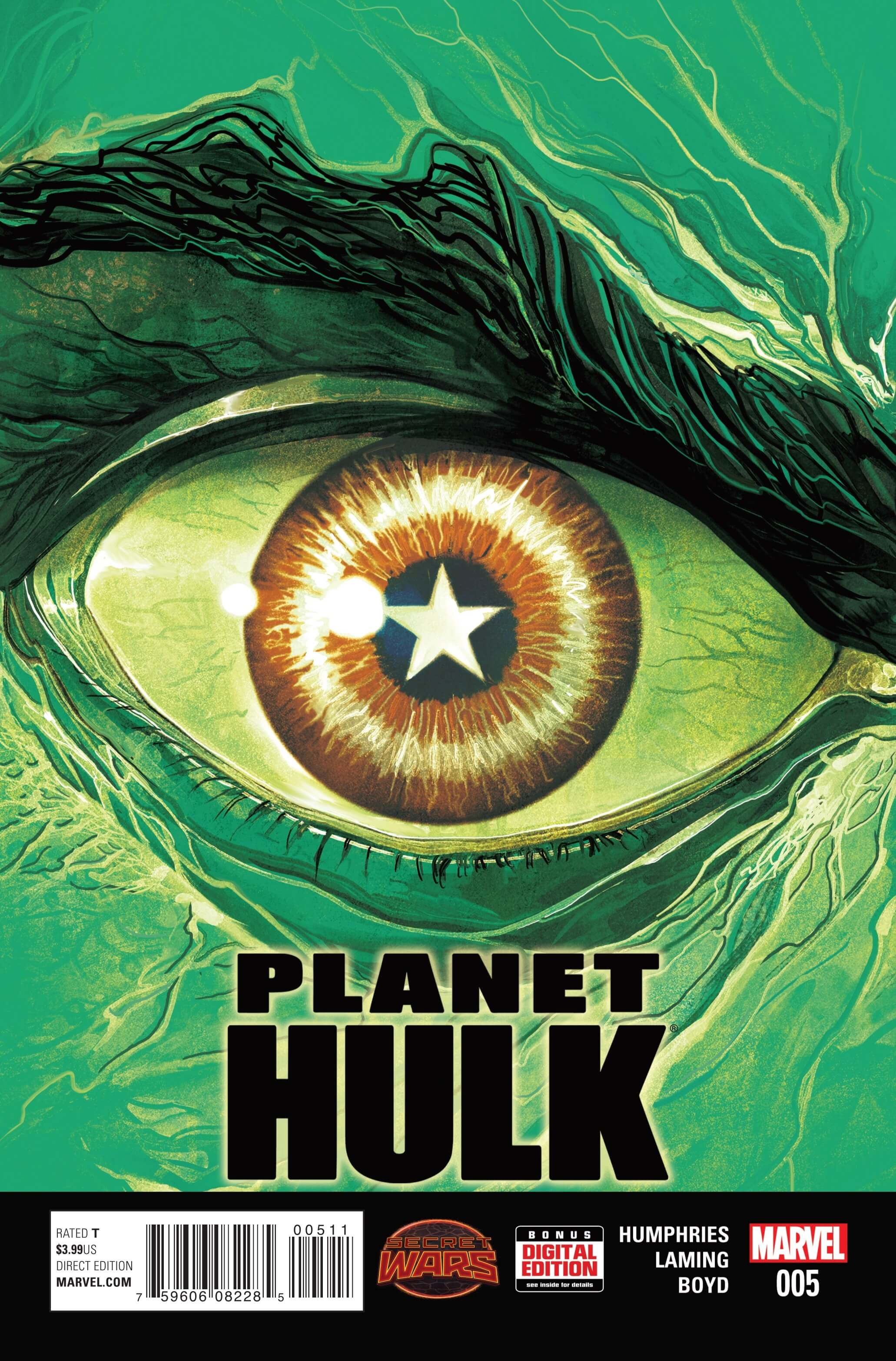 Planet Hulk #5cvr
