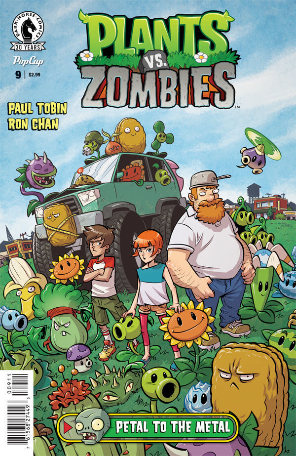 plants vs zombies comics