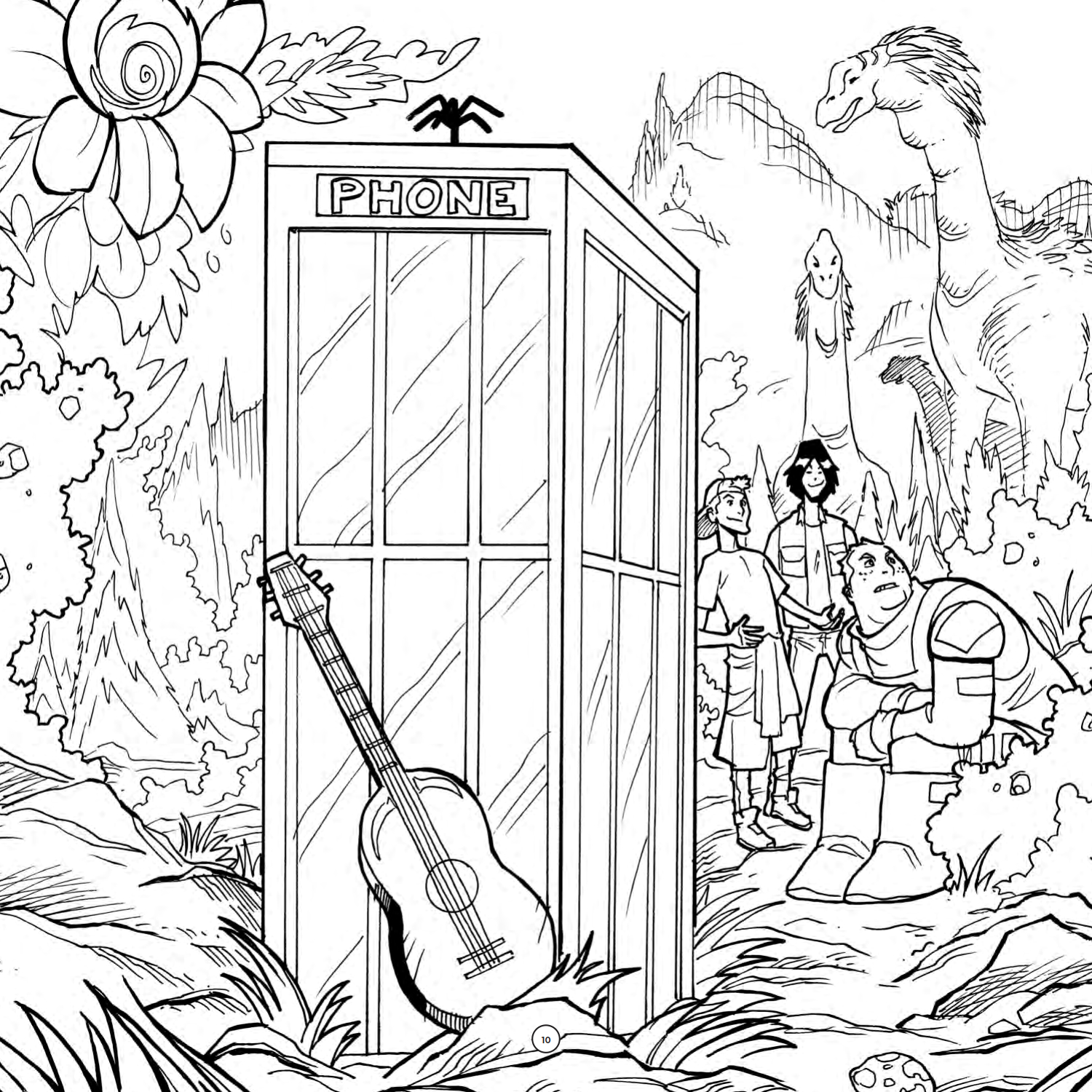 Bill&Ted’s Most Excellent Adult Coloring SC_PRESS_12