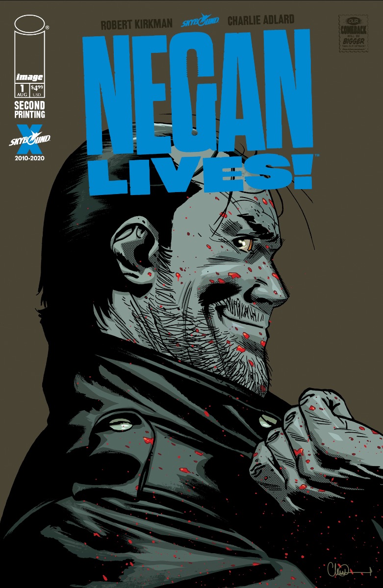 negan lives second printing