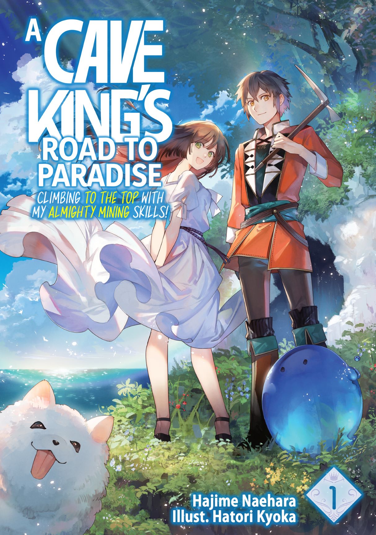 A Cave Kings Road to Paradise Vol. 1 LN Cover
