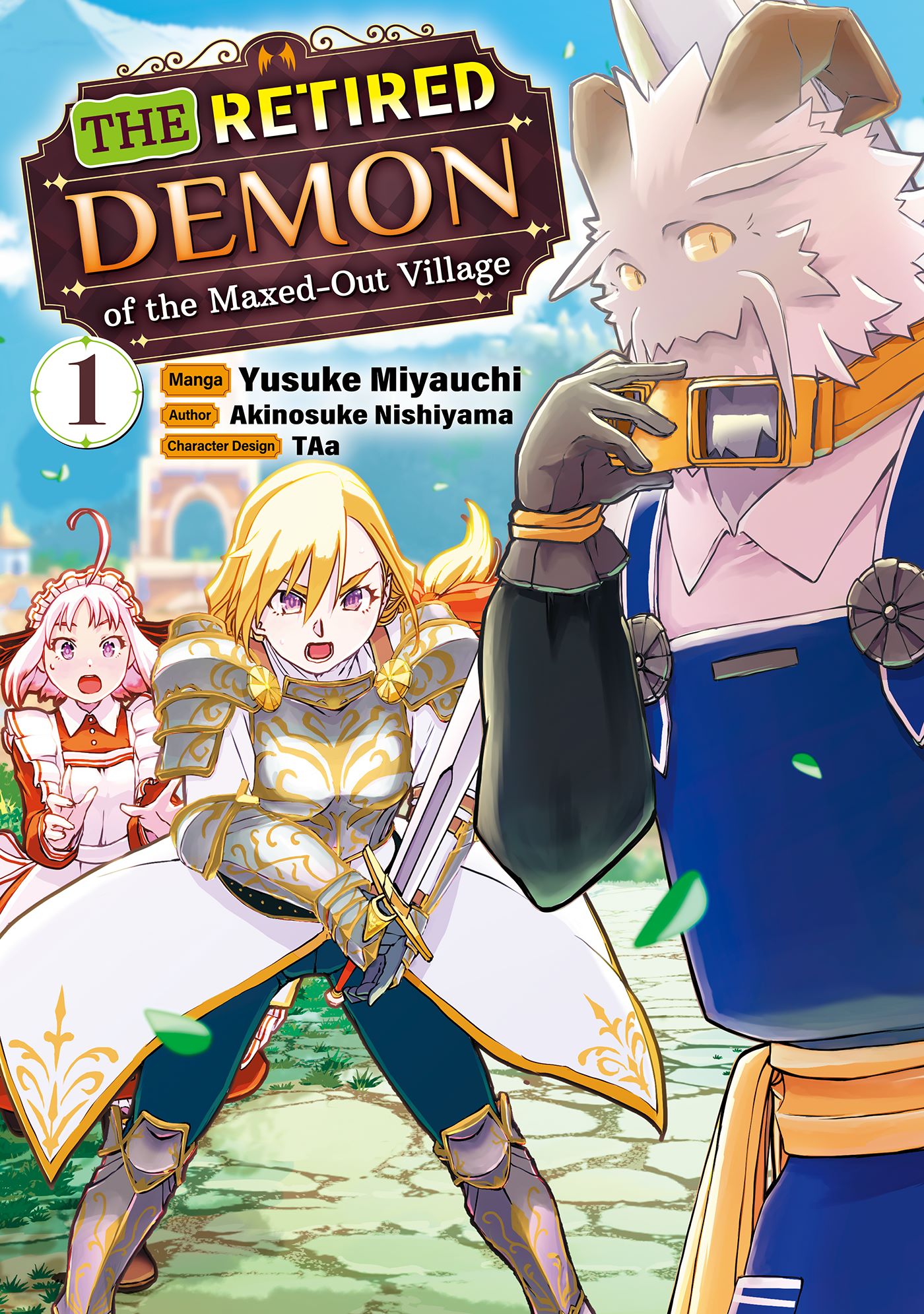 The Reitred Demon of the Maxed-Out Village Manga Cover Vol. 1